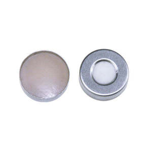 Aluminum Crimp Cap 20mm Open Top Headspace <b>Vial</b> PTFE Silicone Septa - Product Image 5