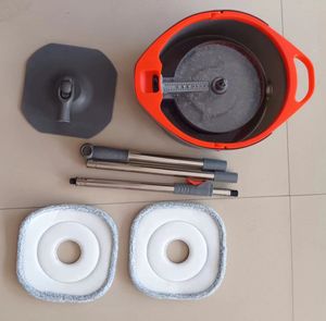 Con Sistema Separado de Limpieza de Agua Sucia con 2 Mopas Reemplazables, Juego de Mopa Giratoria y Cubeta MR.SIGA - Product Image 3