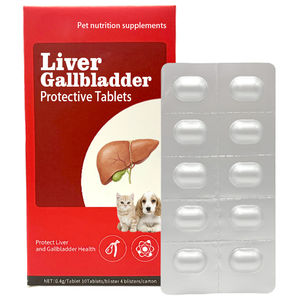 Tabletas Masticables Suaves para la Protección del Hígado y la Vesícula Biliar para Perros y Gatos - Absorción Rápida, Suplemento 3 en 1 para la Reparación del Hígado, Apoya la Salud Hepática - Product Image 1