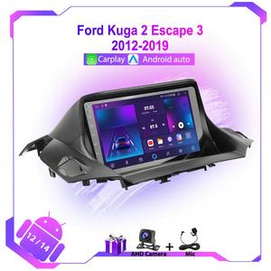 福特Kuga 2 Escape 3 C-Max 2013-2017 9英寸2 Din 4g安卓Carplay/WiFi全球定位系统导航多媒体播放器1年保修 - Product Image 2