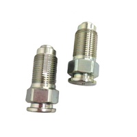 Injecteur de graisse à double bille avec bouton géant, raccord de graissage pour robinet à vis