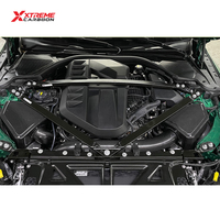 Boîtier d'admission d'air en fibre de carbone sèche XTREME Upgrade, filtre à air champignon à haut débit, conduit d'admission d'air pour moteur BMW G80 G82 M3 M4 S58