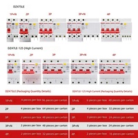 Dispositif de protection contre les courants résiduels Delixi DZ47SLE 32A, interrupteur de protection contre les fuites, distribution secondaire 16A, disjoncteur 1P, 2P/3P BCD