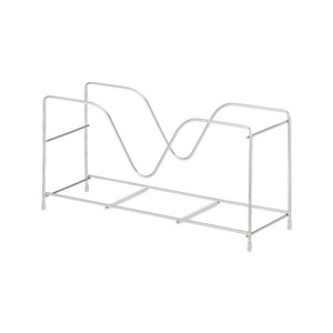 <b>Kitchen</b> Stainless Steel Standing Type Modern <b>Storage</b> <b>Rack</b> for Pots Lids Cutting Boards Dishes-Box Design - Product Image 5