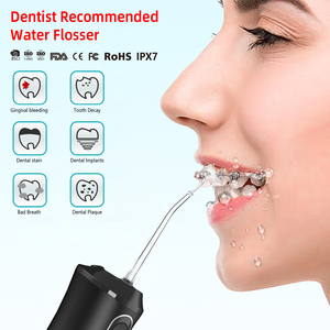 Irrigador <span class=keywords><strong>Dental</strong></span> Inalámbrico Recargable, Limpiador Bucal Portátil, Dispositivo <span class=keywords><strong>de</strong></span> Limpieza Manual para Adolescentes, Puerto Tipo C, Uso Oral, Agua - Product Image 6