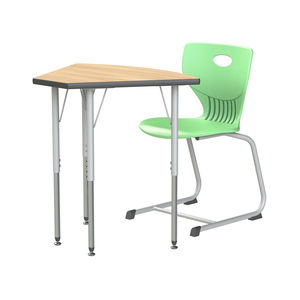 Meubles d'école au design moderne, bureau et chaise collaboratifs réglables pour la salle de classe, ensemble de bureaux pour étudiants pour la salle de classe d'activités - Product Image 5
