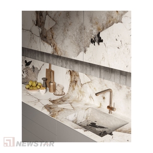 Hermosas encimeras de cuarcita de lujo para decoración de salas de estar en villas de alta gama - Product Image 2