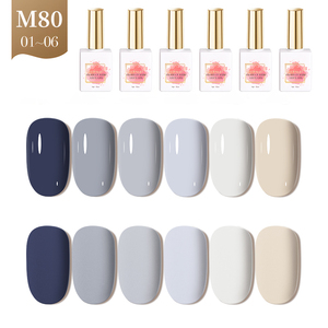 AILANUO 6 Spring Colors Professional Nails Gel Uv Gel Polishcustom Create Your Own Brand Hema Free Gel Polish - Product Image 1