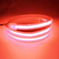 Le plus populaire Epistar COB LED bande lumineuse éclairage paysager extérieur IP65 288 PCS/M 12 W/m 220VAC bande flexible haute densité