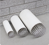 Grillage barbelé en acier inoxydable 304 multi-tailles (50mm, 75mm, 110mm) pour la protection contre les débris, les rongeurs et la corrosion, idéal pour les drains, les pelouses et les espaces extérieurs de villas.