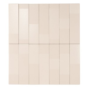 Piastrelle Rivoli Beige 7,5 X 30 Cm Opache con Dettagli Lucidi Bordi Irregolari Spessore 10 Mm - Product Image 1