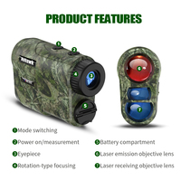 Télémètre intelligent NOHAWK 800M, télémètre Laser pour chasse télémètre de Golf intelligent