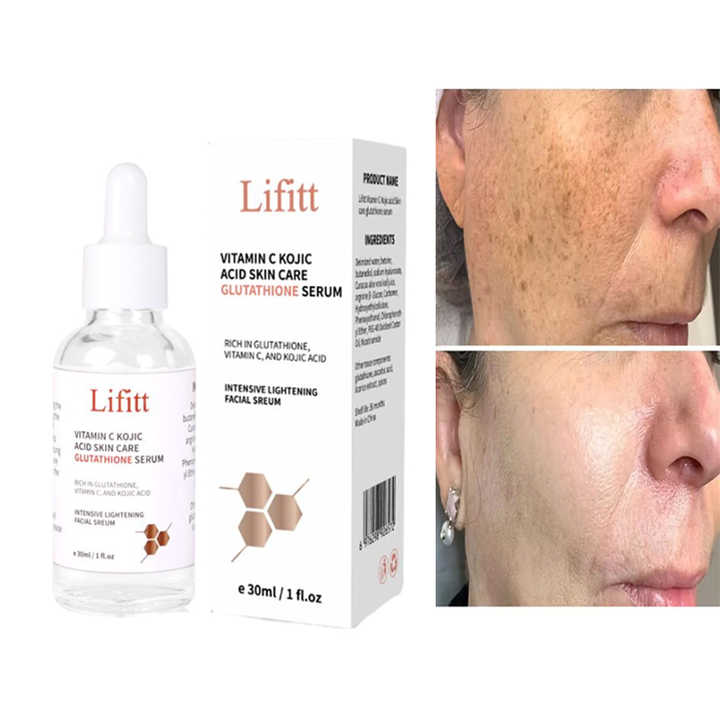 glutathione serum manufacturer LIFITT OEM Brightening Organic Collagen Vitamin C Kojic Hyperpigment Removing Daily Face Serum GLUTATHIONE SCRUB BPC-157 10mg Research Peptide Starter Package Option:Labs & Wellness Visit