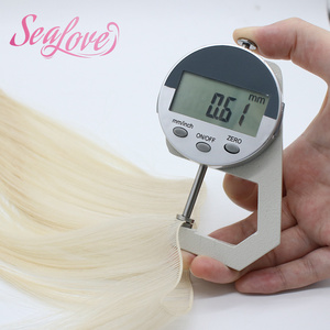 Extensiones <span class=keywords><strong>de</strong></span> Cabello Humano Remy <span class=keywords><strong>de</strong></span> 30 Pulgadas, Doble Trama, para Salones <span class=keywords><strong>de</strong></span> Belleza Alemanes, Marca Grade Genius - Product Image 6