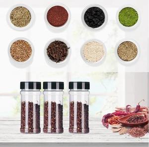 Couvercle de shaker à épices réglable 2 en 1 avec deux orifices de distribution pour le stockage des herbes et du poivre, récipient en plastique - Product Image 2