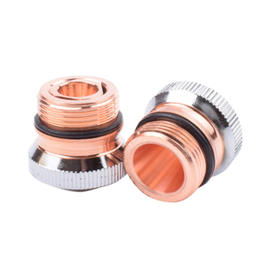 Boquilla Láser <span class=keywords><strong>DNE</strong></span> Consumibles D15 H15 M12 Boquilla de Una o Dos Capas Cromada para Máquina de Corte por Fibra - Product Image 4