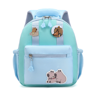 Mochila Infantil con Diseño de Dibujos Animados, Gran Venta |   Mochila Escolar Impermeable con Diseño de Capibara para la Escuela o la Vida Diaria - Product Image 4