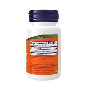 อาหารเสริมเอนไซม์เซอร์ราเพปทาส OLLI Private Label 120,000 และ 250,000 SPU แคปซูล ปลอดภัยสำหรับทุกคนยกเว้นสตรีมีครรภ์ - Product Image 2