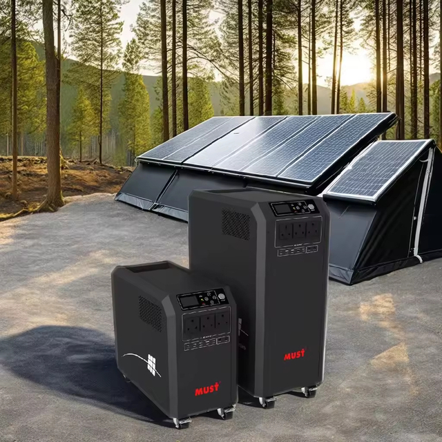Portable 1000W 2000W 3000W Solar Power Station Must Essential Outdoor Battery Power Generator with 230V for Home Use