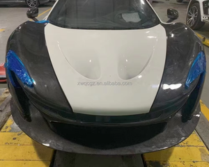 Para <span class=keywords><strong>McLaren</strong></span> P1 Upgrade <span class=keywords><strong>GTR</strong></span> Kit de carrocería de fibra de carbono seco Guardabarros de parachoques delantero Faldas laterales Parachoques trasero Spoiler para <span class=keywords><strong>McLaren</strong></span> <span class=keywords><strong>GTR</strong></span> - Product Image 4