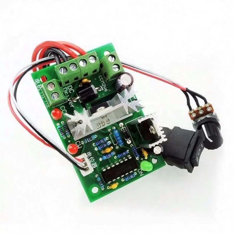 CCM2 DC Motor Speed Controller 10V 12V 24V 30V Reverse Switch PWM DC Controller 120W