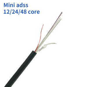 สายออปติคอลกลางแจ้ง ADSS 4 8 12 24 Core MINI ADSS ไม่ใช่โลหะ <span class=keywords><strong>SM</strong></span> Span100 80 150สายใยอากาศ asu - Product Image 5