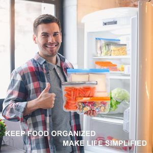Huamaohengchun Leakproof Reusable Freezer Bags, Food Storage Bags for Marinate Food Travel - 3 Gallon 4 Sandwich 3 Snack - Product Image 6