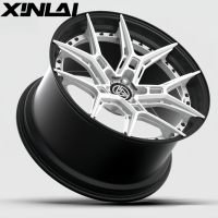 XINLAI Custom Deep Concave 16 à 22 pouces 8-12J Roues forgées en alliage d'aluminium Moyeux 2 pièces Jantes de voiture Roues pour Mercedes BMW Audi