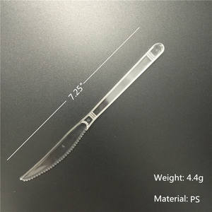 ชุดมีดพลาสติก PP หรือ PS น้ำหนักมาก5กรัมพร้อมมีดส้อมช้อนชาช้อนซุปสำหรับใช้บนโต๊ะอาหารและอุปกรณ์บนโต๊ะอาหาร <span class=keywords><strong>GC11</strong></span> - Product Image 4