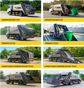 <span class=keywords><strong>Compactador</strong></span> de Basura Municipal de Servicio Pesado con Chasis Dongfeng 6*4, Venta Directa de Fábrica - Product Image 5