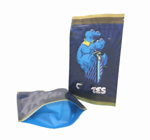 JR 3.5 sacs en mylar sacs en mylar résistants aux enfants de qualité alimentaire sac en plastique à fermeture éclair - Product Image 2