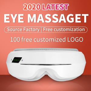Vibration acupressure eye <b>massager</b> Screen use eye care device White electric eye <b>massager</b> - Product Image 4