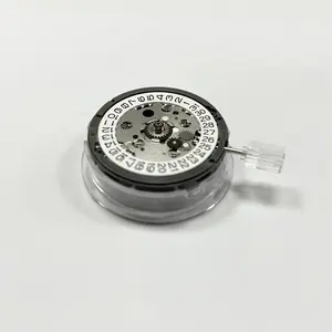 Mouvement de montre mécanique automatique fabriqué au japon, NH34/NH34A GMT, Version argent, mécanisme Standard, à vendre
