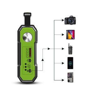 Kit de système d'énergie solaire, éclairage solaire extérieur, mini station portable multifonction, radio et haut-parleur avec ampoules - Product Image 3