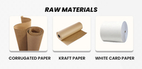 Mesin Cetak Cangkir Kertas, Kipas, dan Tas Kertas Warna Penuh CMYK Kecepatan Tinggi