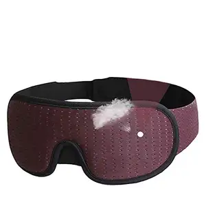 热卖3D放松振动记忆睡眠罩眼部护理按摩器，带热压设备无鼻眼罩