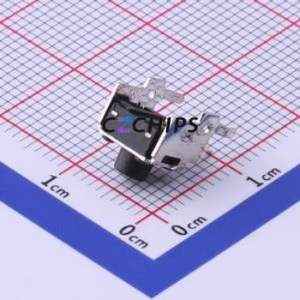 GT-TC101B-H060-L1 Tactile Switch Through hole Component THT Switch Single Pole Single Throw Round Button 2.5N Right Angle Insert - Product Image 2