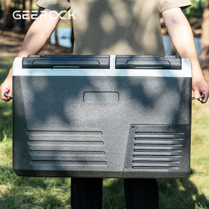 <span class=keywords><strong>Mini</strong></span> réfrigérateur portable 12V, refroidisseur à compresseur, double porte, double zone de contrôle, <span class=keywords><strong>pour</strong></span> voiture, camionnette, camping et applications domestiques - Product Image 2