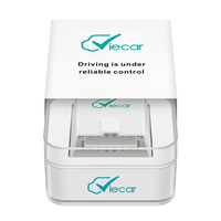 Conector OBD Viecar VC100 Elm327 BLE 4.0 Escáner de Diagnóstico OBD 2 de Modo Dual para Automóviles, Lector de Códigos para Automóviles Universales