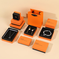 Exquisita Caja de Joyería Moderna Rígida con Corte Troquelado y Bolsa de Transporte; Caja de Regalo de Lujo Ligero para Anillos y Collares con Tapa, Especial para Festividades