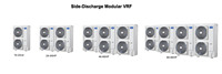 Système de refroidissement modulaire VRF à compresseur scroll à onduleur CC haute efficacité 30 CV 85 kW, moteur de pompe R-410A, écologique, industriel