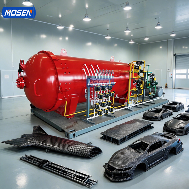 Mosen Composite Curing Autoclave for Carbon Fiber Composite Manufacturing Aerospace Components and Industrial Applications