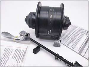 Shimano trung tâm Máy phát điện DH-3D37-QR DH-3D32-QR ĐĨA PHANH 3.0W trung tâm khóa/6 bu lông phát hành nhanh chóng-16-28 inch Kích thước bánh xe chính hãng - Product Image 6