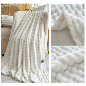 Manta de Piel Sintética de Lujo, Suave al Tacto, Cálida y Acogedora, Estilo <span class=keywords><strong>Toscana</strong></span>, para el Hogar, Sofá, Cama, Habitación, Manta Esponjosa para el Invierno - Product Image 3