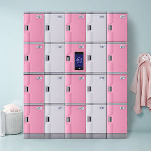 Casier numérique intelligent avec serrure à combinaison électronique Casiers de rangement pour lycées de style moderne Produit en vente flash - Product Image 4