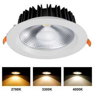 <span class=keywords><strong>Downlight</strong></span> Empotrable COB de 30W, Foco de 9 Pulgadas de Diámetro (230mm), 90 Grados, Aluminio Fundido a Presión, Luz LED Empotrada - Product Image 2