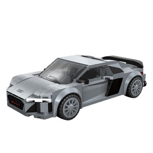Modèle de blocs de construction Audi R8 Coupé 1:24, jouet éducatif à assembler pour enfants - Product Image 1