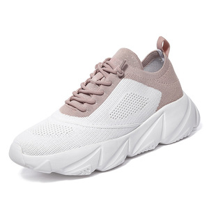 Zapatillas Deportivas Jinjiang Personalizadas, Ligeras, Transpirables, con Parte Superior de Malla, Cierre Deslizante, <span class=keywords><strong>Color</strong></span> Sólido, para Caminar, Casuales - Product Image 5
