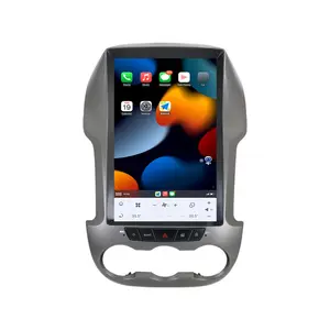 Layar vertikal Android 11 pemutar DVD Multimedia mobil Unit Navigator Radio Stereo Unit kepala GPS Carplay untuk Ford Ranger 2011-2016