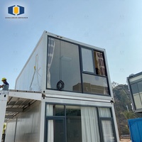 CGC Top Design, conteneur d'expédition préfabriqué moderne de 20 pieds, café, maison préfabriquée de luxe, hôtel pour l'exportation